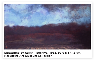 Musashino by Reiichi Tsuchiya, 1992, 90.0 x 171.5 cm, Narukawa Art Museum Collection